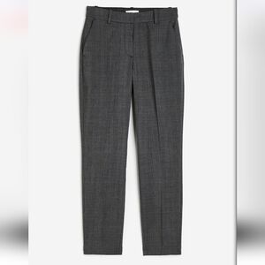 H&M Gray Plaid Trousers